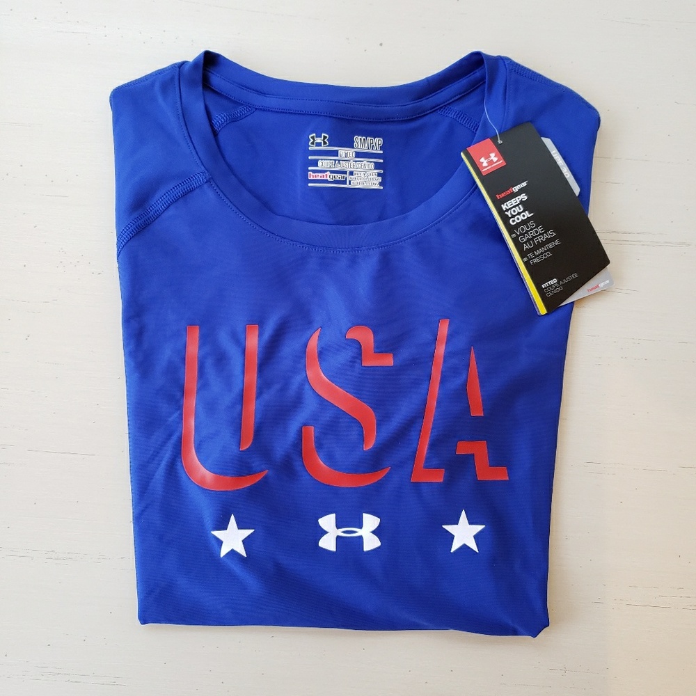 NWT Under Armour Heat Gear Short Sleeve Shirt